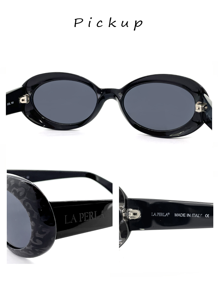 LA PERLA La Perla ラペルラ サングラス spe010 700 オーバル 型