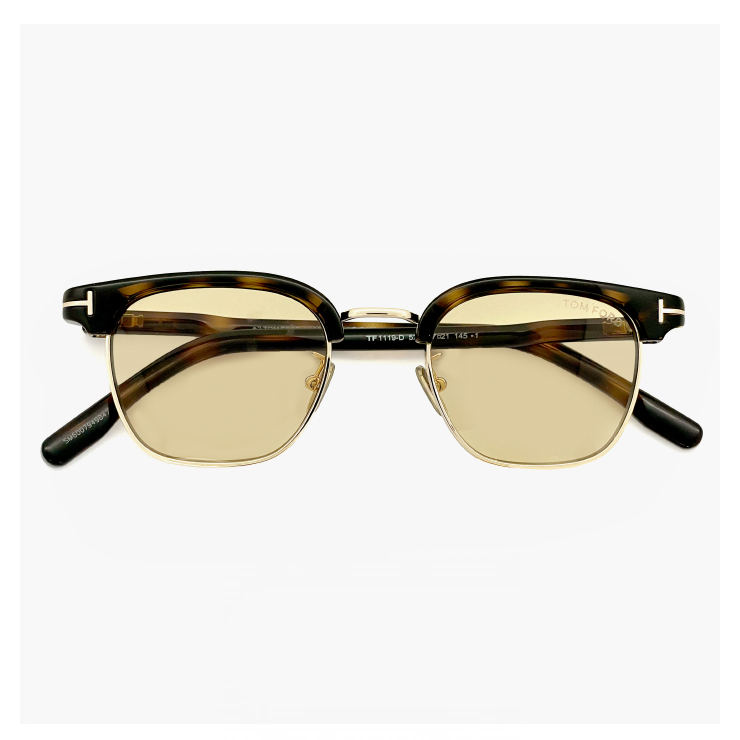 TOM FORD ブラウン サングラス ケース付き - メルカリ