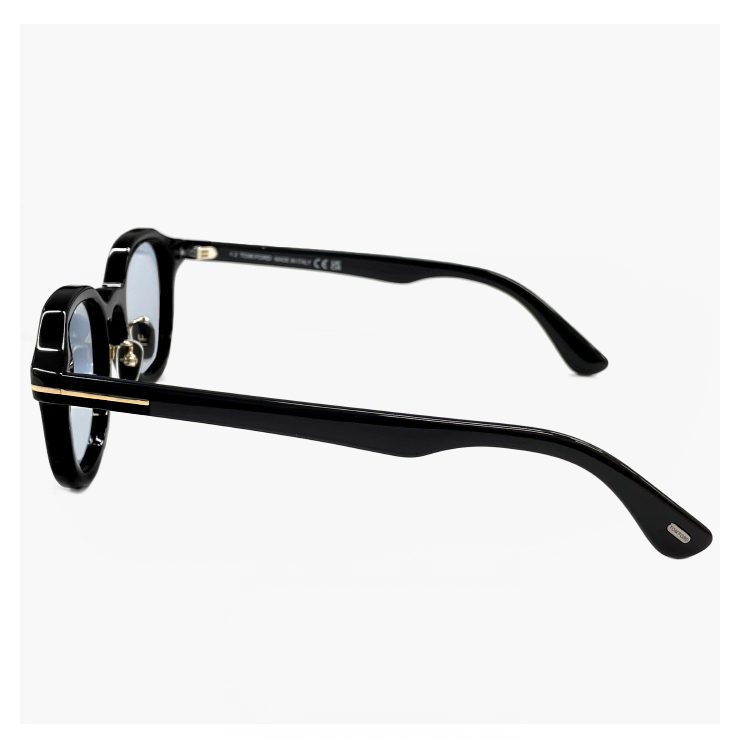 【極美品】TOM FORD TF1149-D サングラス 24AW 黒縁 メガネ TOM FORD EYEWEAR トムフォード サングラス FT1149-D 01a メンズ