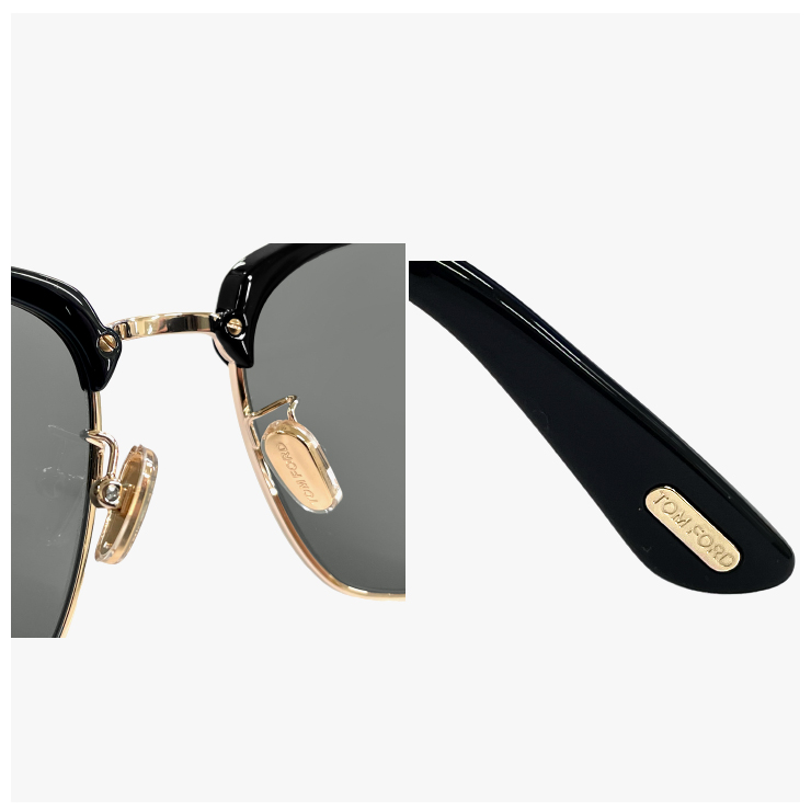 TOM FORD EYEWEAR 大きめ トムフォード サングラス FT1242-K 01a 幅広