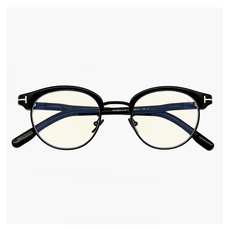 TOM FORD EYEWEAR トムフォード 度なし ブルーライトカット メガネ