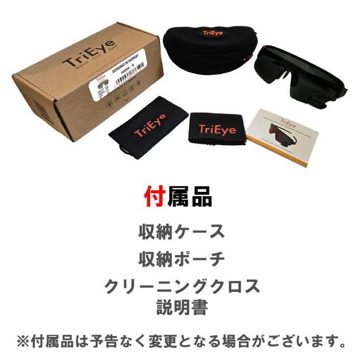 TriEye トライアイ サングラス リアミラー搭載 View Sport Standard uv