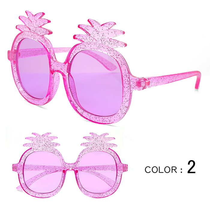 インスタ映え 子供用 サングラス キッズ パイナップル 型 zs8197