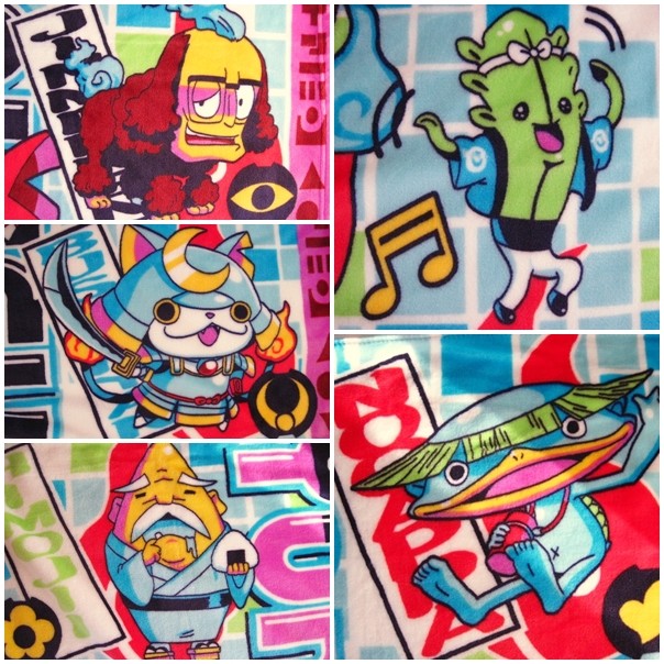 ハーフケット「妖怪ウォッチ」約100×140cm : sunny days Yahoo!店