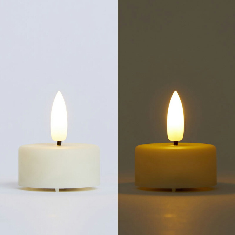 LED ティーライト キャンドル 6個入り LEDキャンドル 蝋燭 ろうそく