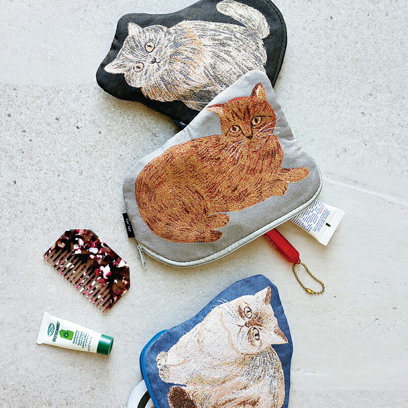 松尾ミユキ ポーチ ダイカットポーチ ファスナー付きポーチ ミニポーチ