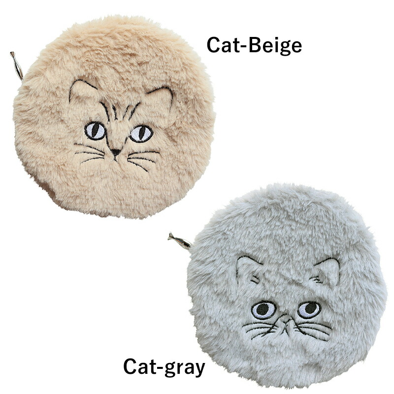 松尾ミユキ ポーチ マルチケース 丸ポーチ Fluffy Circular pouch 丸い