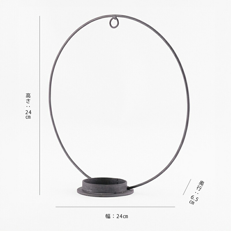 Horn Please IRON リース サークル Shesay 志成販売 キャンドル