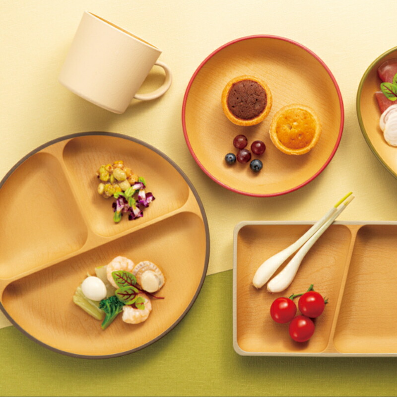 カノー 抗菌ランチプレート 21.3cm ワンプレート 食器 食洗機対応