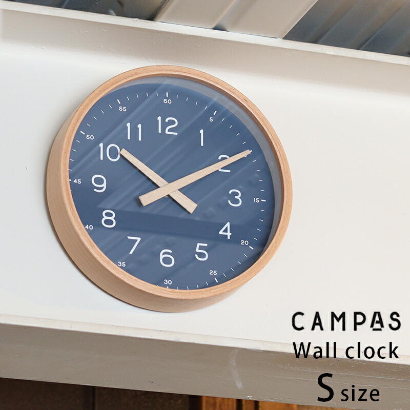 Creer 壁掛け時計 キャンパスウォールクロック Sサイズ CAMPAS
