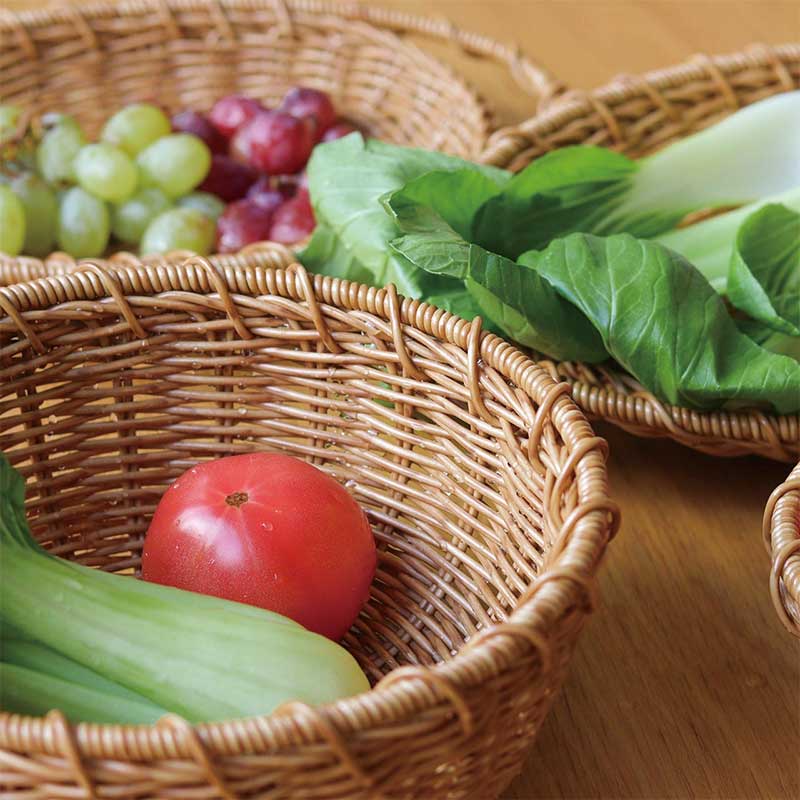 楕円ザル　中古 深ざる ざる ラウンド ザル オーバル 野菜洗い 水切り 盛り付け 楕円形