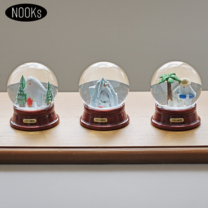 スノードーム ヌークス イエティ NOOKs YETI クリスマス クリスマス