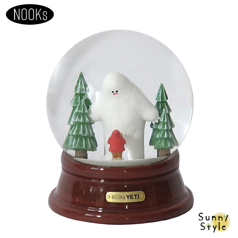 スノードーム ヌークス イエティ NOOKs YETI クリスマス クリスマス