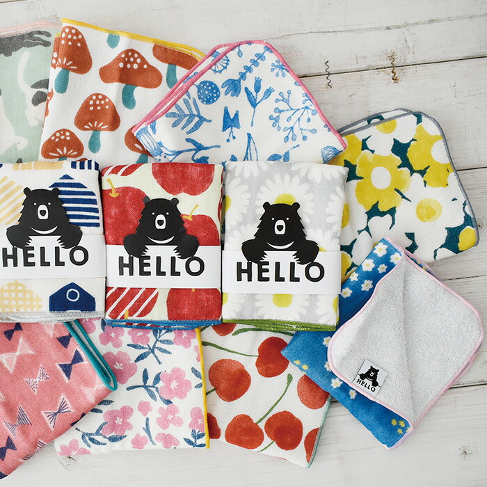 プチギフト 記念品 引越 卒園 入学 転校 【ラッピング無料】 プレゼント交換 参加賞 ハンカチ えんぴつ 鉛筆 セット ハンカチ タオル 子供 こども ギフト ハローベア おしゃれ かわいい  1000円以内 500円くらい 個包装 大量 ありがとう