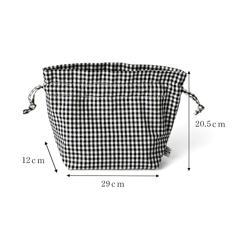 弁当袋 Bonnieランチ巾着 Bonnie ランチ巾着 ランチバッグ ギンガムチェック チェック おしゃれ お弁当袋 保冷バッグ 保温バッグ 簡易保冷 巾着 巾着袋 弁当 バッグインバッグ シンプル ナチュラル 保冷ランチトート 保温 レディース ランチサック マグポーチ 離乳食 ケース