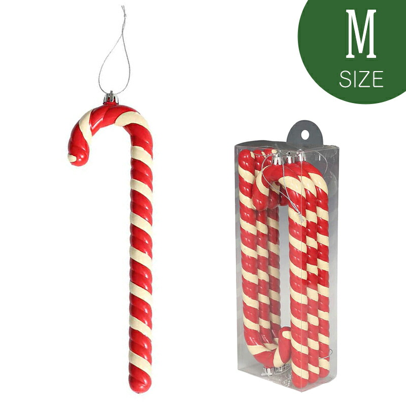 Candy cane キャンディケーン 6個セット クリスマスオーナメント クリスマス クリスマスインテリア クリスマスツリー オブジェ 面白い かわいい クリスマスグッズ デコレーション ギフト プレゼント クリスマス雑貨  装飾 飾り
