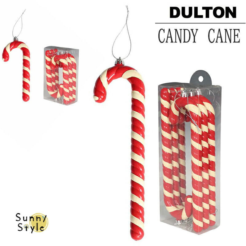 DULTON（ダルトン） Candy cane キャンディケーン 6個セット