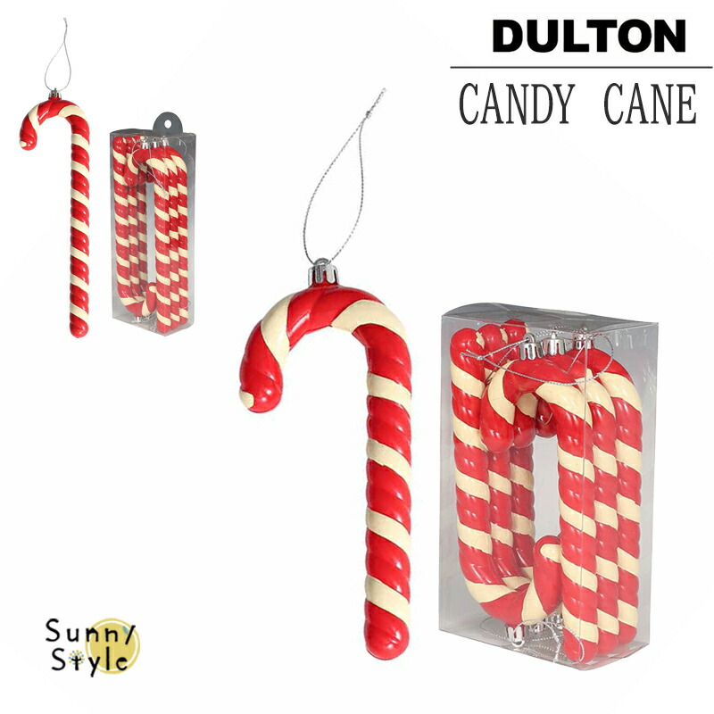 DULTON（ダルトン） Candy cane キャンディケーン 6個セット