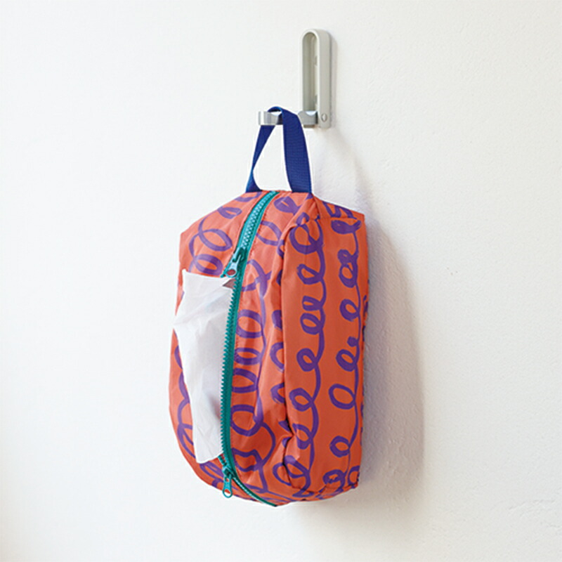 GomaポーチMサイズティッシュケースティッシュボックスケースカラフル子供キッズ軽量ナイロン持ち手付きgomaゴマ可愛いかわいい