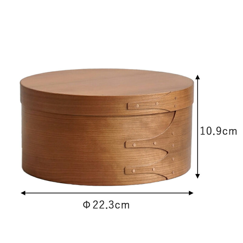 シェーカーボックスMサイズより2.7cm高い シェーカーボックスMサイズより2.7cm高い