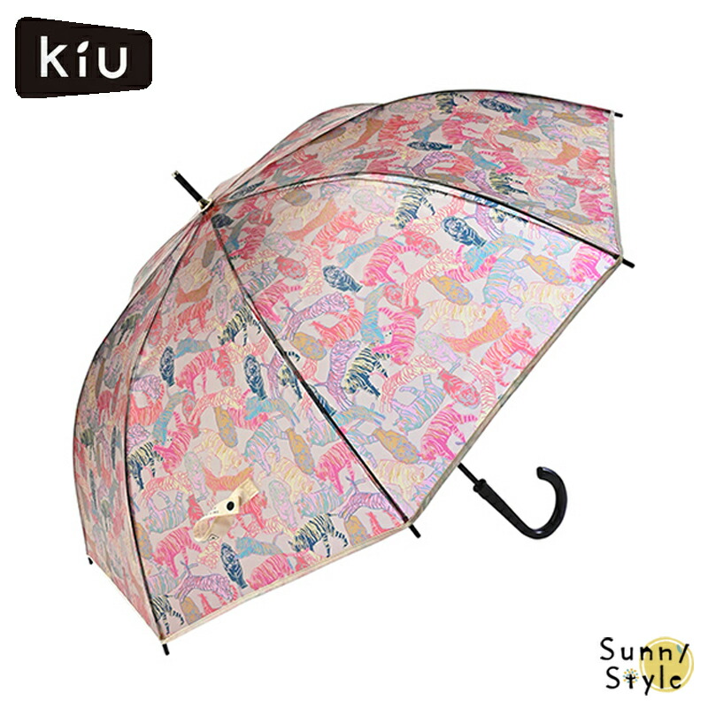 KiU（キウ） 雨傘 長傘 ジャンプ傘 プラスチックアンブレラ ビニール傘