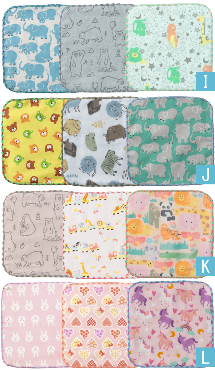 【送料無料】ミニハンカチミニハンカチ3枚セットミニタオルセット15×15ハンカチ女の子男の子日本製ガーゼパイルタオル15cm15センチ子供キッズ可愛いかわいいミニ小さいコンパクト入園入学卒園通園通学ココウォーク