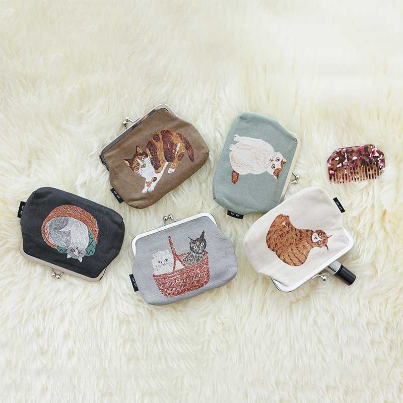 松尾ミユキ パース ポーチ がま口 がまぐち 財布 パスケース 小銭入れ