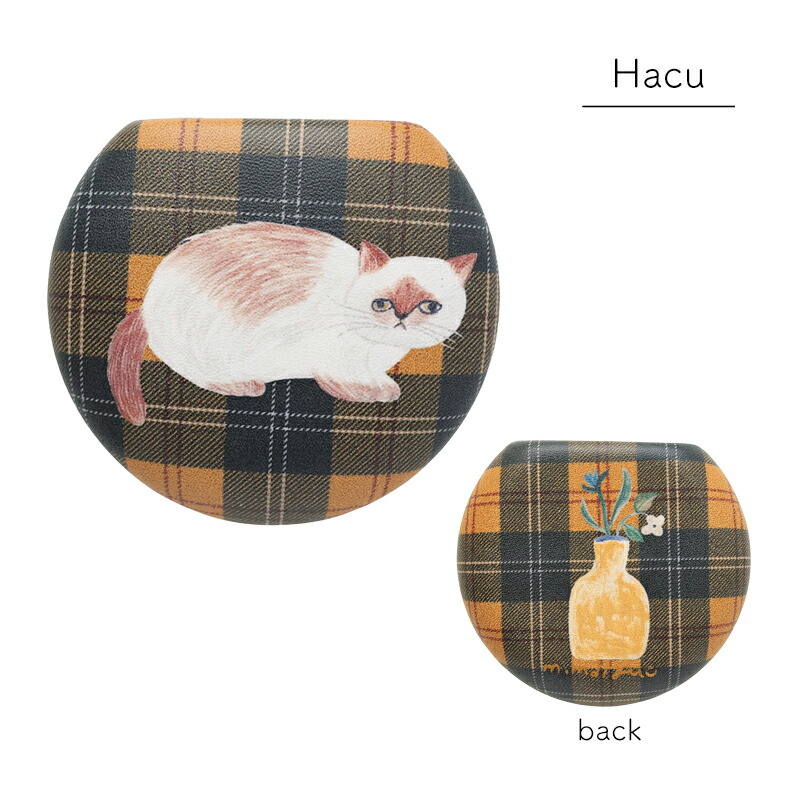 松尾ミユキ マルチケース ミニケース 小物入れ ケース アクセサリーケース ピルケース ミラー付き 鏡 ミラー Cats 猫 ねこ cat ネコ 北欧 チェック マドラスチェック ゴブラン織り 北欧 おしゃれ かわいい