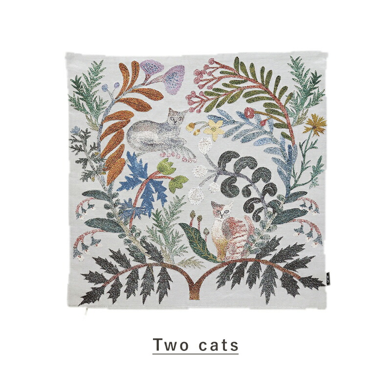 松尾ミユキ クッションカバー プレート オーバル 20cm マツオミユキ お皿 皿 ガラス プレート トレイ トレー アクセサリートレイ 食器 かわいい 猫 ネコ cat プチプラ おしゃれ 北欧デザイン ねこ cat ネコ 北欧 チェック マドラスチェック 北欧 おしゃれ