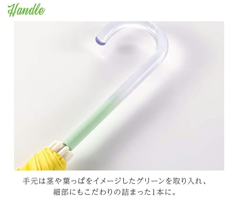 雨傘長傘チューリップアンブレラグラデーション60cmレディースwpc.ワールドパーティー通勤通学軽量クリア透明