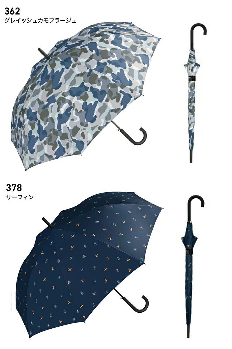 Wpc. 雨傘 長傘 ベーシック ジャンプ アンブレラ ux01 UNISEX 65cm