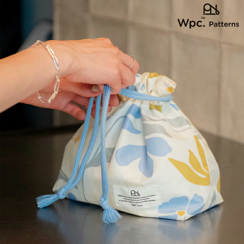 Wpc. W by Wpc. ランチ巾着 DRAWSTRING LUNCH BAG 保冷 保冷剤ポケット