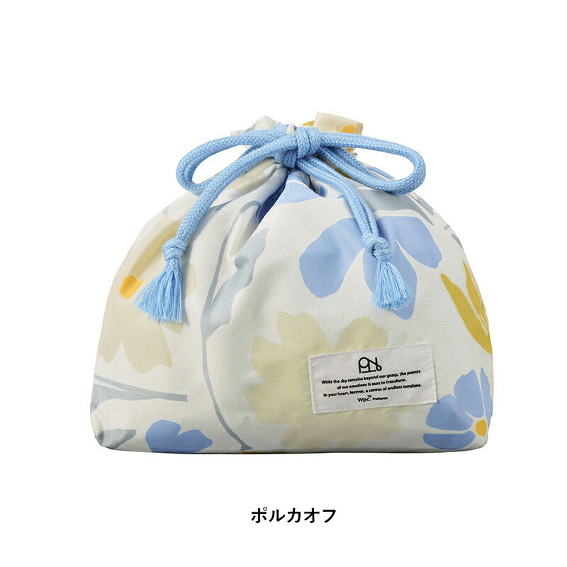 Wpc. W by Wpc. ランチ巾着 DRAWSTRING LUNCH BAG 保冷 保冷剤ポケット