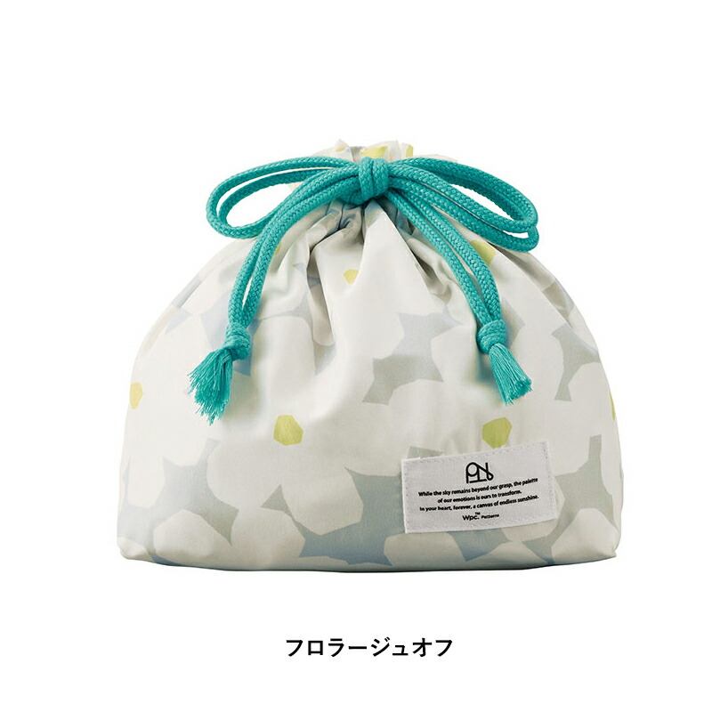 Wpc. W by Wpc. ランチ巾着 DRAWSTRING LUNCH BAG 保冷 保冷剤ポケット