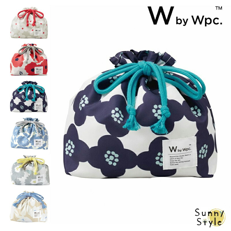 Wpc. W by Wpc. ランチ巾着 DRAWSTRING LUNCH BAG 保冷 保冷剤ポケット