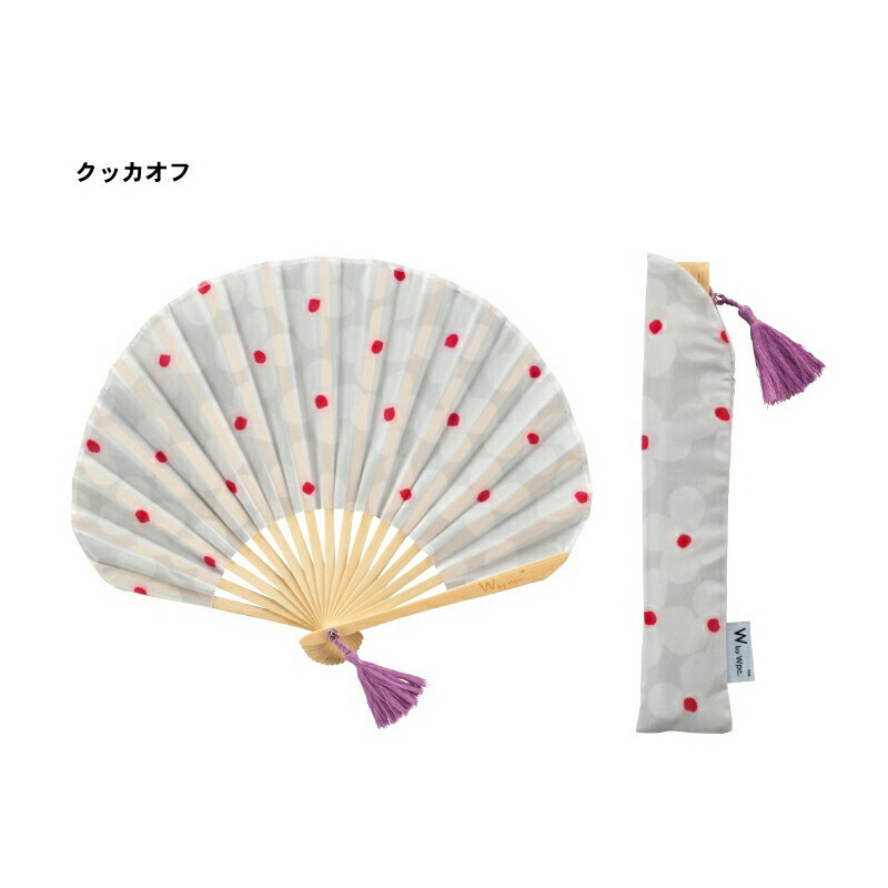 W by Wpc. 扇子 HAND FAN せんす センス うちわ ギフトボックス入り 