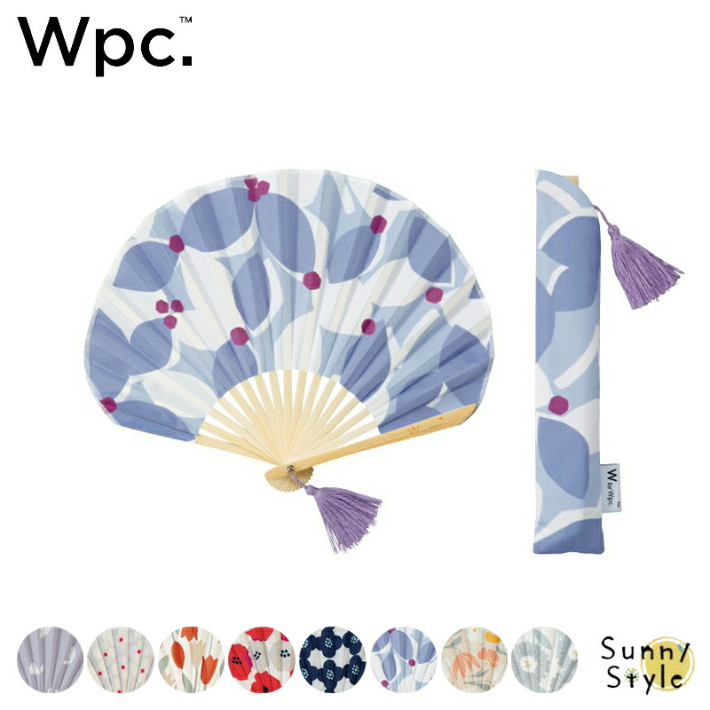 W by Wpc. 扇子 HAND FAN せんす センス うちわ ギフトボックス入り 箱入り タッセル 花柄 北欧 ナチュラル 和装小物 和雑貨｜sunny-style｜02