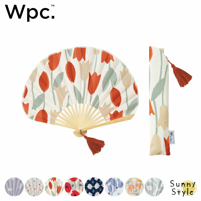 W by Wpc. 扇子 HAND FAN せんす センス うちわ ギフトボックス入り 箱入り タッセル 花柄 北欧 ナチュラル 和装小物 和雑貨｜sunny-style｜03