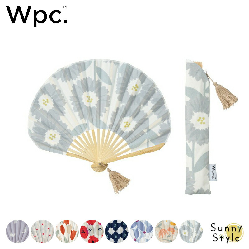 W by Wpc. 扇子 HAND FAN せんす センス うちわ ギフトボックス入り 箱入り タッセル 花柄 北欧 ナチュラル 和装小物 和雑貨｜sunny-style｜05