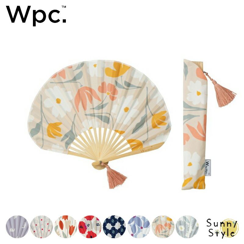 W by Wpc. 扇子 HAND FAN せんす センス うちわ ギフトボックス入り 箱入り タッセル 花柄 北欧 ナチュラル 和装小物 和雑貨｜sunny-style｜06