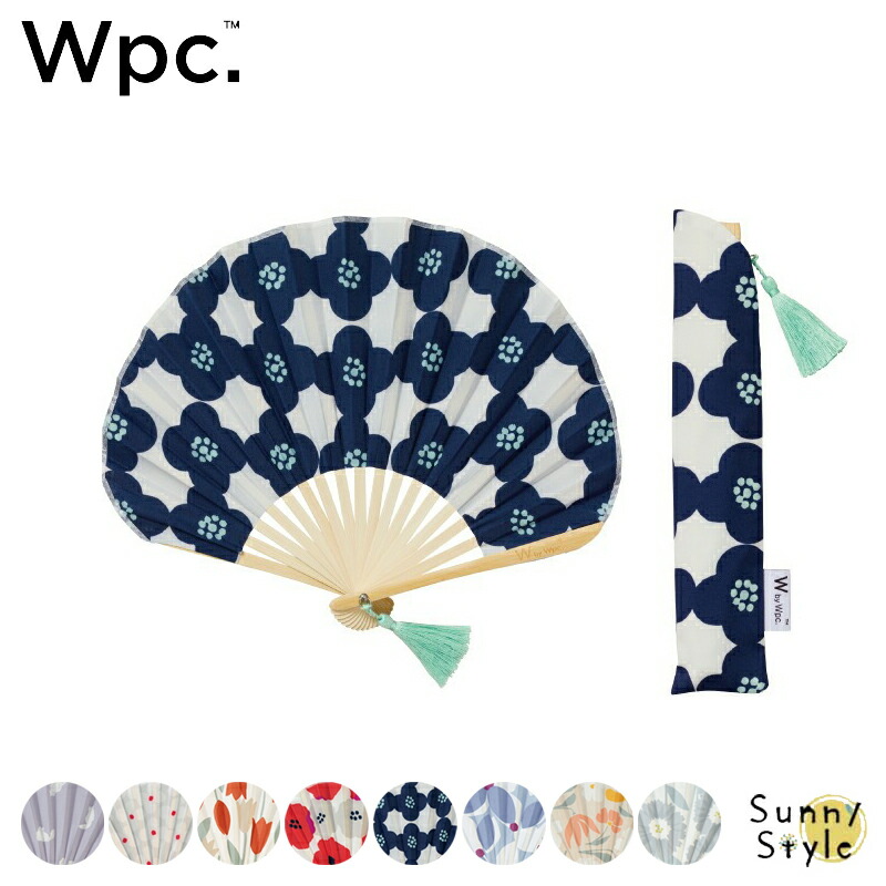 W by Wpc. 扇子 HAND FAN せんす センス うちわ ギフトボックス入り 箱入り タッセル 花柄 北欧 ナチュラル 和装小物 和雑貨｜sunny-style｜09