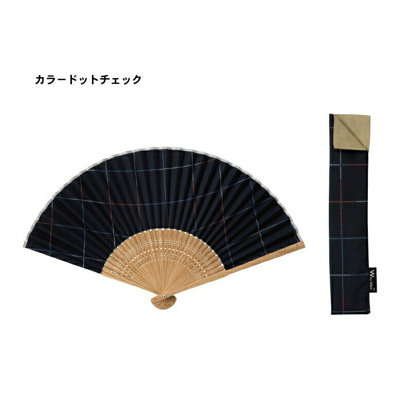 Wpc. W by 扇子 HAND FAN せんす センス うちわ ギフトボックス