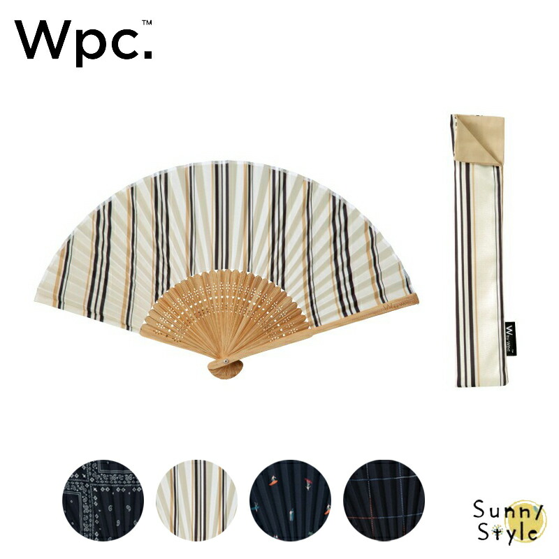 W by Wpc. 扇子 HAND FAN せんす センス うちわ ギフトボックス入り 箱入り ユニセックス メンズ 男性 女性 レディース｜sunny-style｜05