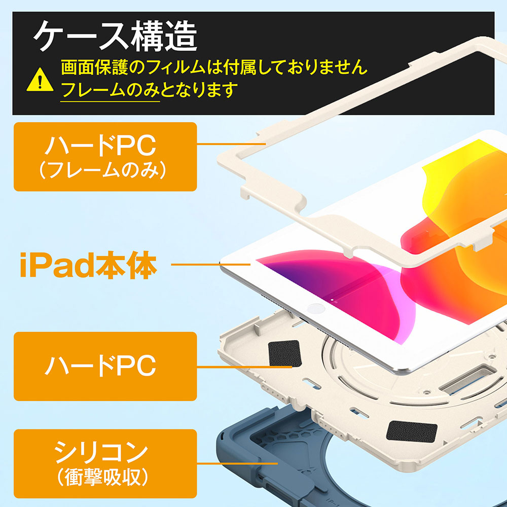 MIL規格準拠 iPad A16 第11 第1...の詳細画像5