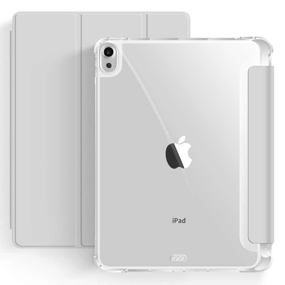 iPad ケース ペンシル収納 Pro 11 (M4) Air 11 (M2) 10.9 第10世代 10.2 第9 8 7世代 カバー アイパッド 9.7 第6 5世代 Air5 4 3 mini 6 5 半透明 軽量 指紋防止｜sunny-world｜03