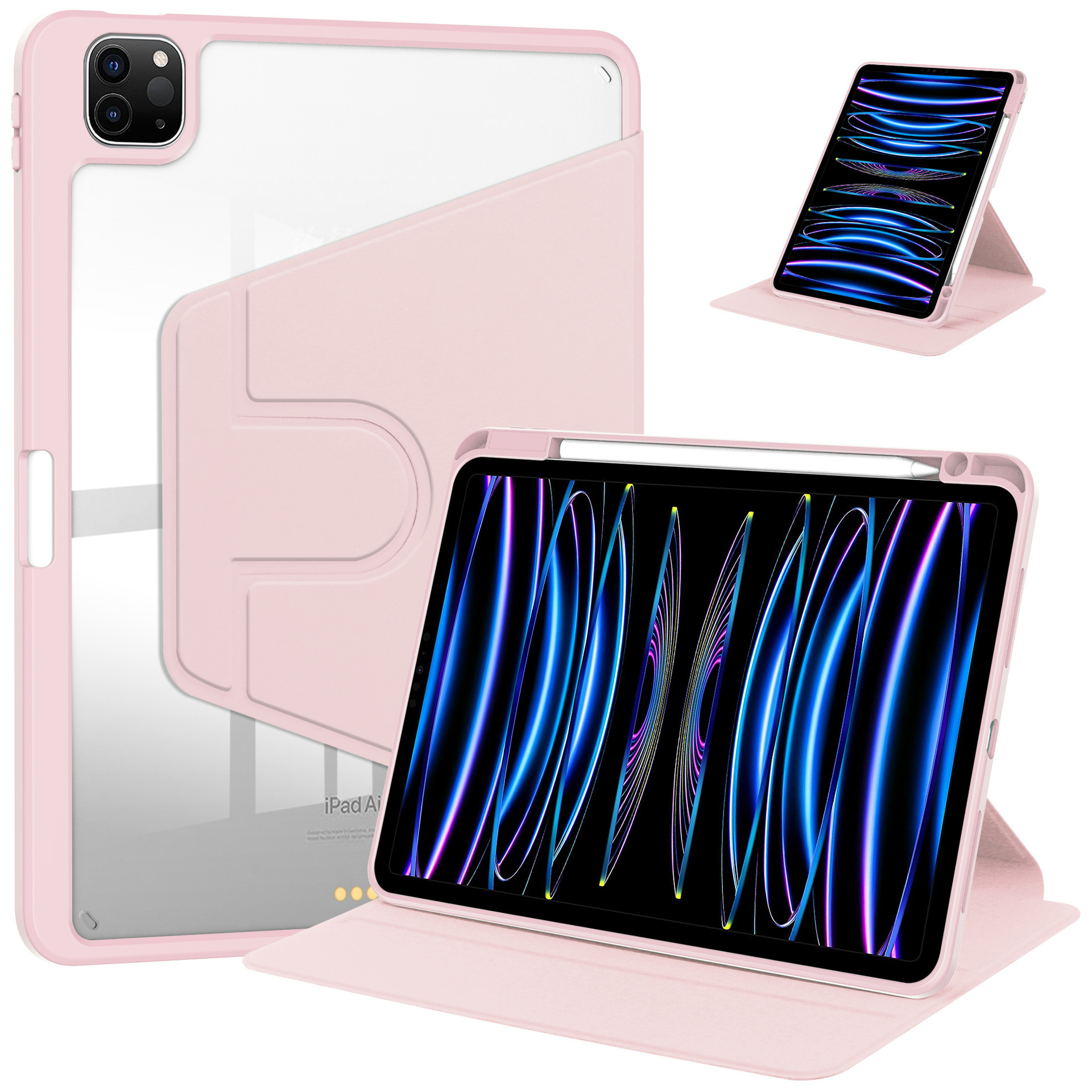 iPadA16ケース+タッチペン iPad ケース ガラスフィルム / タッチペン A16 第11世代 10.9 第10世代