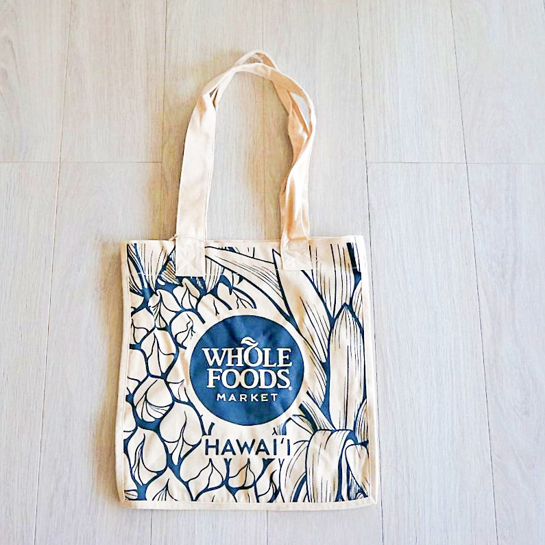 新品 ハワイ限定 Whole Foods Market エコバッグ パイナップル 楽天市場】ハワイ直輸入☆WHOLEFOODSMARKET【ホールフーズ エコバック