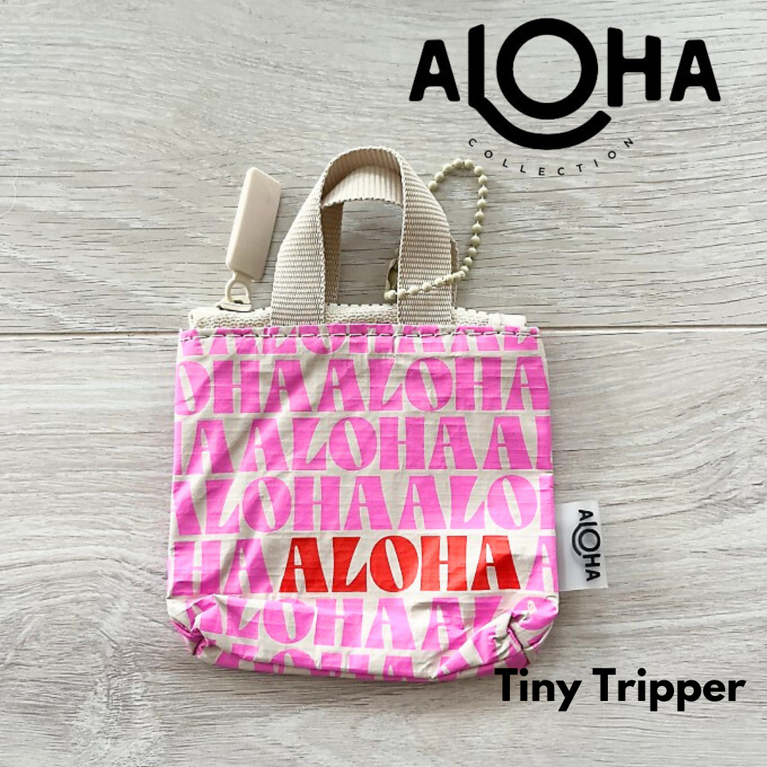 ALOHA COLLECTION/アロハコレクション ALOHA Nui ティニートリッパー ポーチ/クラッチ ミニ コインケース防滴 ハワイ