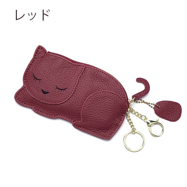 小物入れ ミニポーチ 本革 レザー 牛本革 小銭入れ ケース 化粧品 牛革