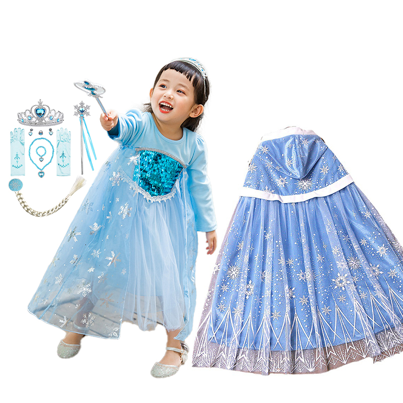 子供 ギフト セット ドレス プレゼント 雪の女王 アナと雪の女王